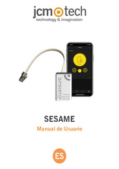 jcm-tech SESAME Manual De Usuario