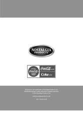 Nostalgia Products CRF170COKE Manual De Instrucciones