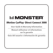 Monster iMotion CarPlay Direct Connect 3000 Guía Del Usuario E Información De Garantía