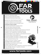 Far Tools One TDS 2000C Traduccion Del Manual De Instrucciones Originale