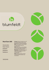 Blumfeldt Heat Guru 360 Manual Del Usuario