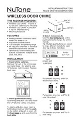 Nutone RCA23 Instrucciones De Instalación