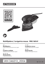 Parkside PMS 160 A1 Traducción Del Manual De Instrucciones Original