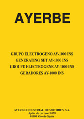 ayerbe AY-1000 INS Manual Del Usario