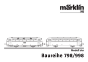 marklin 998 Serie Manual Del Usuario