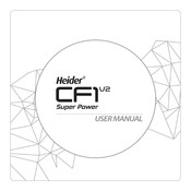 Heider CF1V2 SUPER POWER Manual Del Usuario