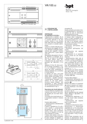 Bpt VA/100.02 Manual Del Usuario