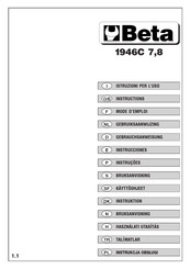 Beta 1946C 7,8 Instrucciones