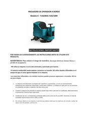 TVX T150/85R Instrucciones Importantes