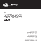 Gallagher S200 Instrucciones Para La Instalación