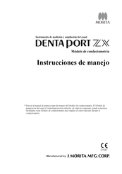 Morita DENTA Port ZX Instrucciones De Manejo