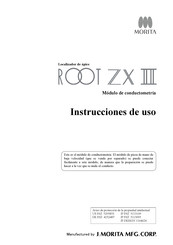 Morita ROOT ZX II Instrucciones De Uso