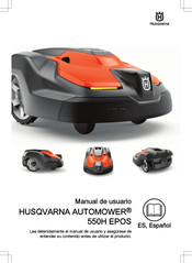 Husqvarna AUTOMOWER 550H Manual De Usuario