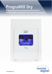 Ivoclar digital PrograMill Dry Instrucciones De Uso