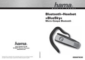 Hama BlueSky Instrucciones De Uso