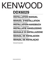 Kenwood DDX6029 Manual De Instalación