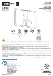 Omnimount OM1100604 Guia Del Usuario