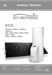 Energie ECO 500isx Manual Tecnico