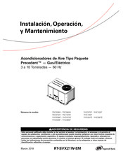Trane YHC048F Instalación, Operación Y Mantenimiento