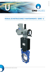 CMO VALVES U Serie Manual De Instrucciones Y Mantenimiento