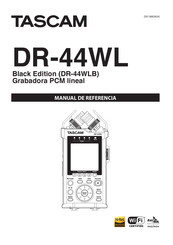 Tascam DR-44WL Manual De Referencia