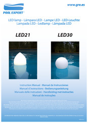 POOL EXPERT LED21 Manual De Instrucciones