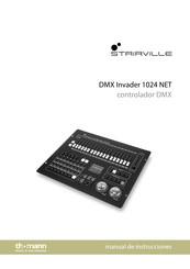 thomann Stairville DMX Invader 1024 NET Manual De Instrucciones