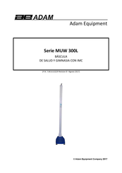 Adam Equipment MUW 300L Serie Manual Del Usuario