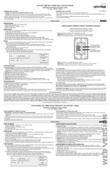 Leviton Omni-Bus Instrucciones De Instalación Y Guía Del Usuario