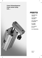 Festo CLR-32 Instrucciones De Utilizacion