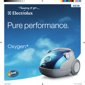 Electrolux Oxygen+ Manual Del Usuario