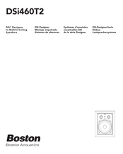 Boston Acoustics DSi460T2 Manual Del Usuario