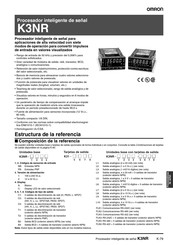 Omron K3NR-PB1A Manual Del Usuario