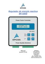 EPCOS BR 6000 Serie Manual Del Usuario