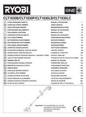 Ryobi CLT1830LC Manual De Utilización