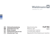 Waldmann FLAT TEC MZE 239 Instrucciones Para El Uso