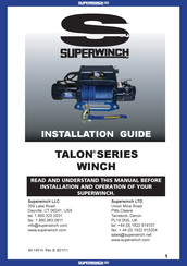 Superwinch TALON Serie Guia De Instalacion