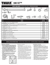 Thule 590 V2 Instrucciones De Instalación