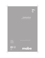 Mabe CMI6005I Instructivo