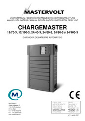 Mastervolt CHARGEMASTER 12/100-3 Manual De Utilización