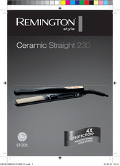 Remington Ceramic straight 230 Manual Del Usuario