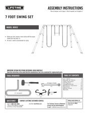 Clearfield LIFETIME 90952 Instrucciones De Ensamble