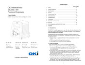 OK International DX-350 Manual Del Usuario