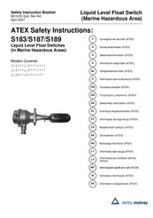 delta-mobrey ATEX S189 Información Seguridad