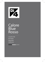 Di4 Calore Blue Manual Del Usuario