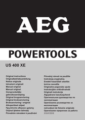 Aeg US 400 XE Manual Original