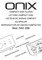 Onix DAC 25B Guia Del Usuario