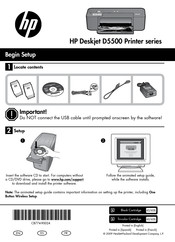 HP Deskjet D5500 Serie Manual Del Usuario