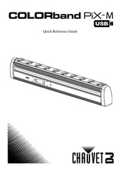 Chauvet DJ COLORband PiX-M USB Guía De Referencia Rápida