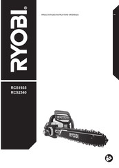 Ryobi RCS1935 Traduction Des Instructions Originales